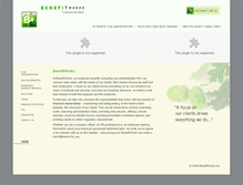 Tablet Screenshot of benefitworks.com